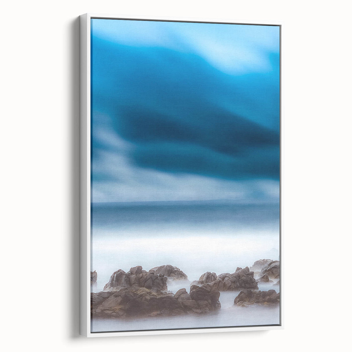 Misty Coastal Horizon - Fine Art Photography Canvas Prints