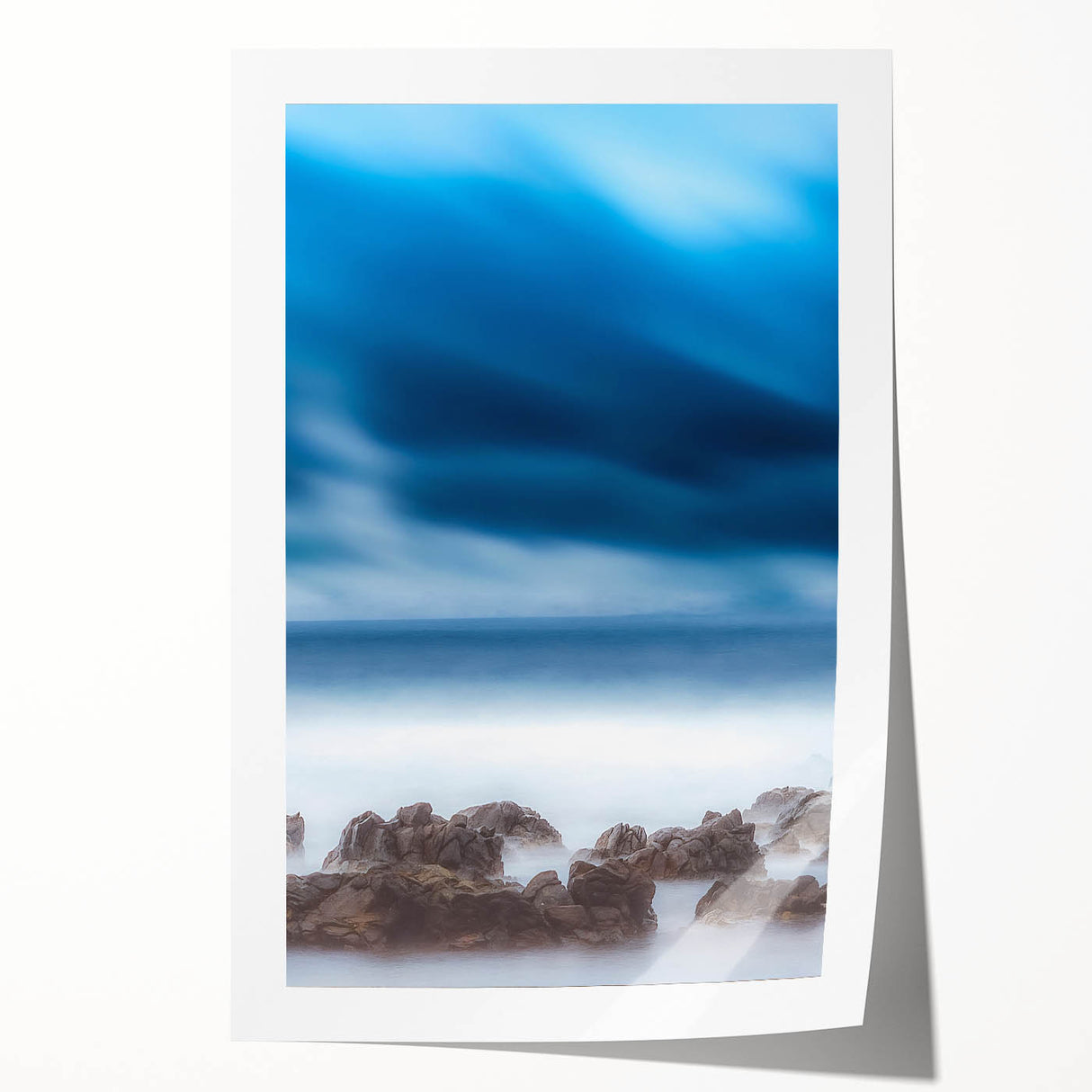 Misty Coastal Horizon - Fine Art Photography Canvas Prints