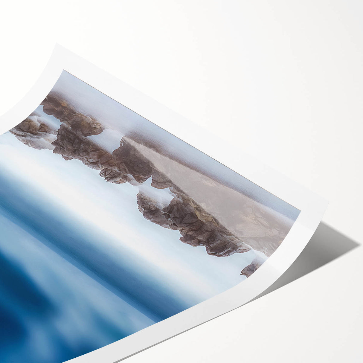 Misty Coastal Horizon - Fine Art Photography Canvas Prints