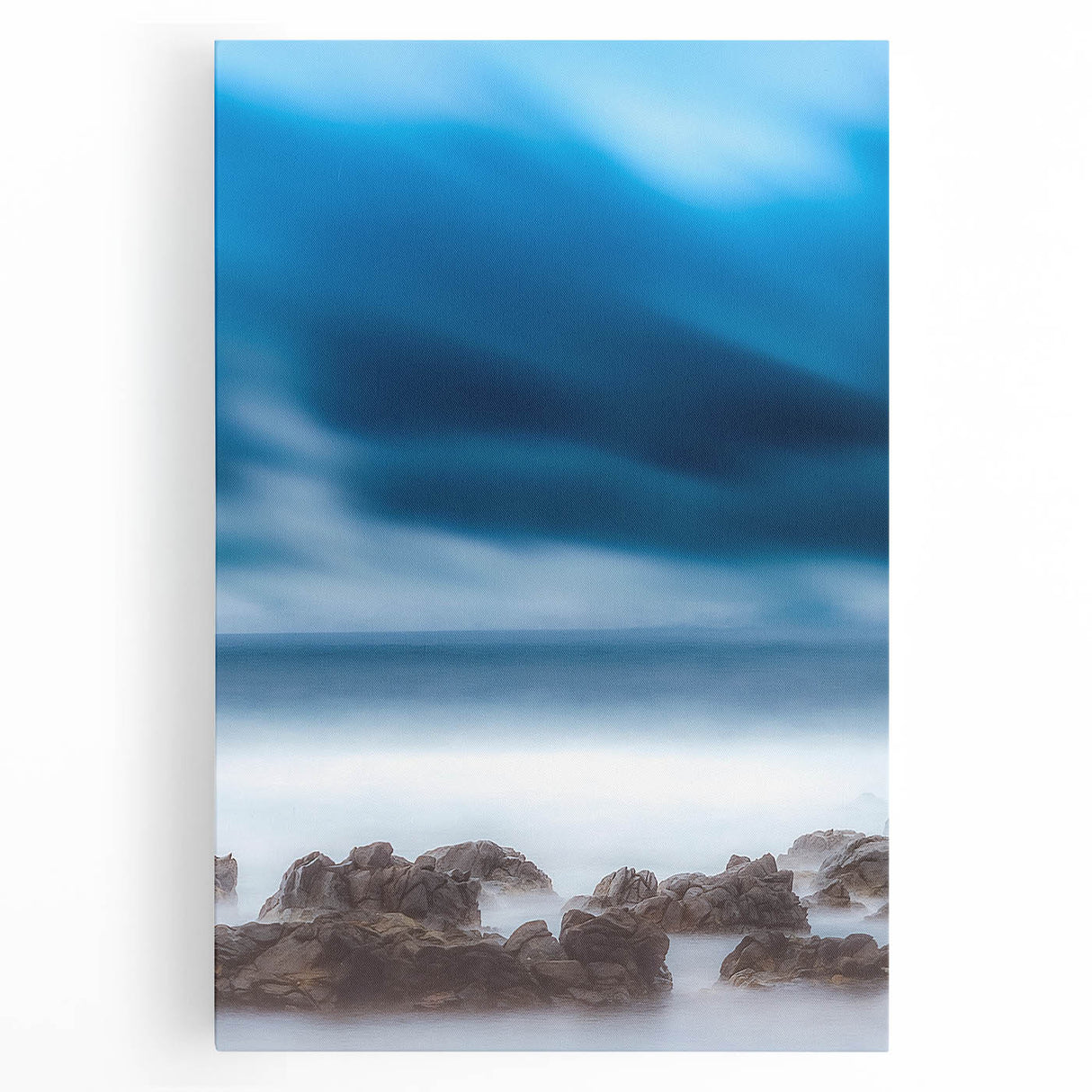Misty Coastal Horizon - Fine Art Photography Canvas Prints