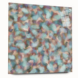 Pastel Bloom – Earthen Harmony Abstract Wall Art in Mint & Blush