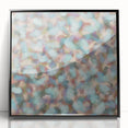 Pastel Bloom – Earthen Harmony Abstract Wall Art in Mint & Blush