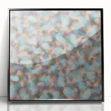 Pastel Bloom – Earthen Harmony Abstract Wall Art in Mint & Blush
