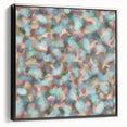 Pastel Bloom – Earthen Harmony Abstract Wall Art in Mint & Blush