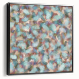 Pastel Bloom – Earthen Harmony Abstract Wall Art in Mint & Blush