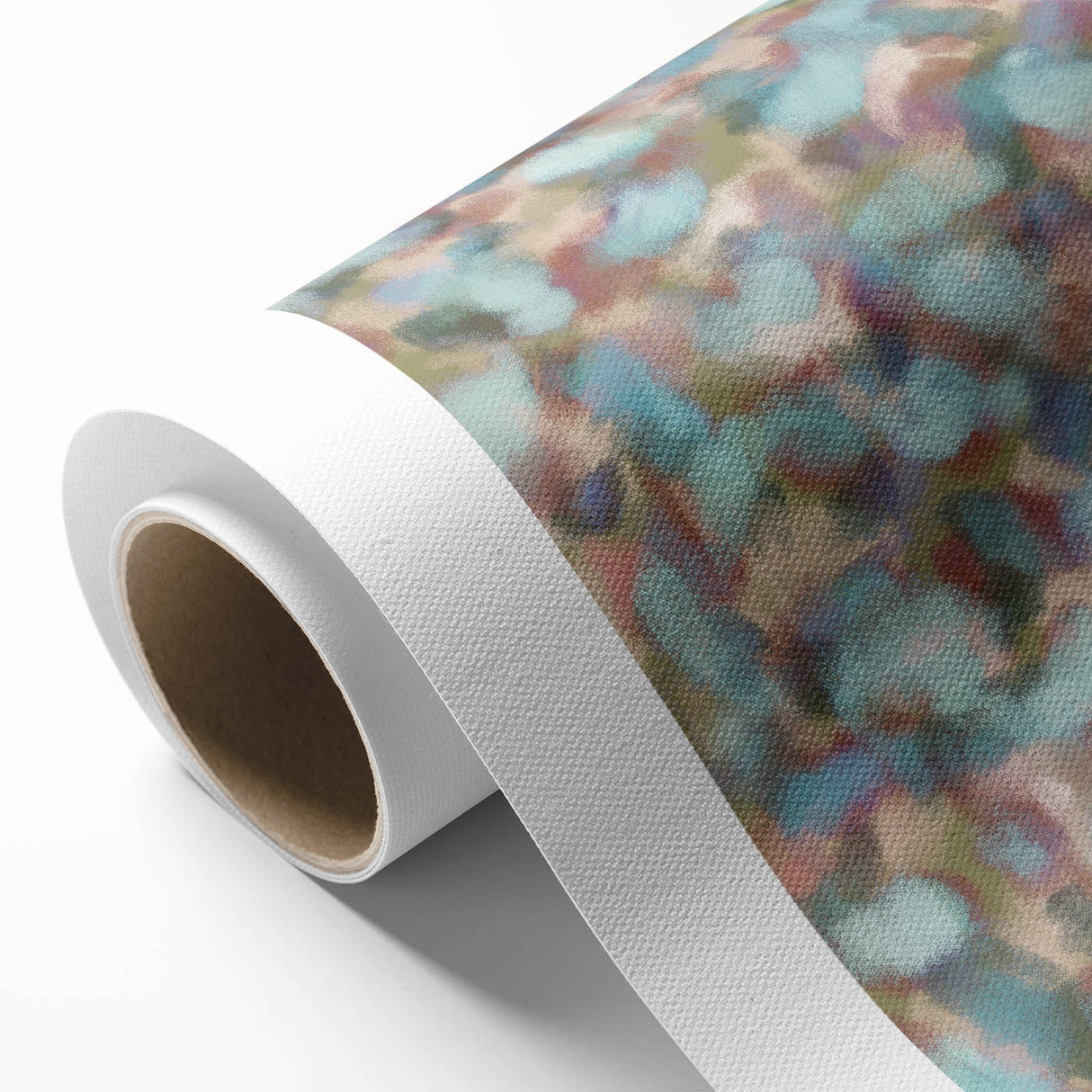 Pastel Bloom – Earthen Harmony Abstract Wall Art in Mint & Blush