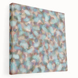 Pastel Bloom – Earthen Harmony Abstract Wall Art in Mint & Blush