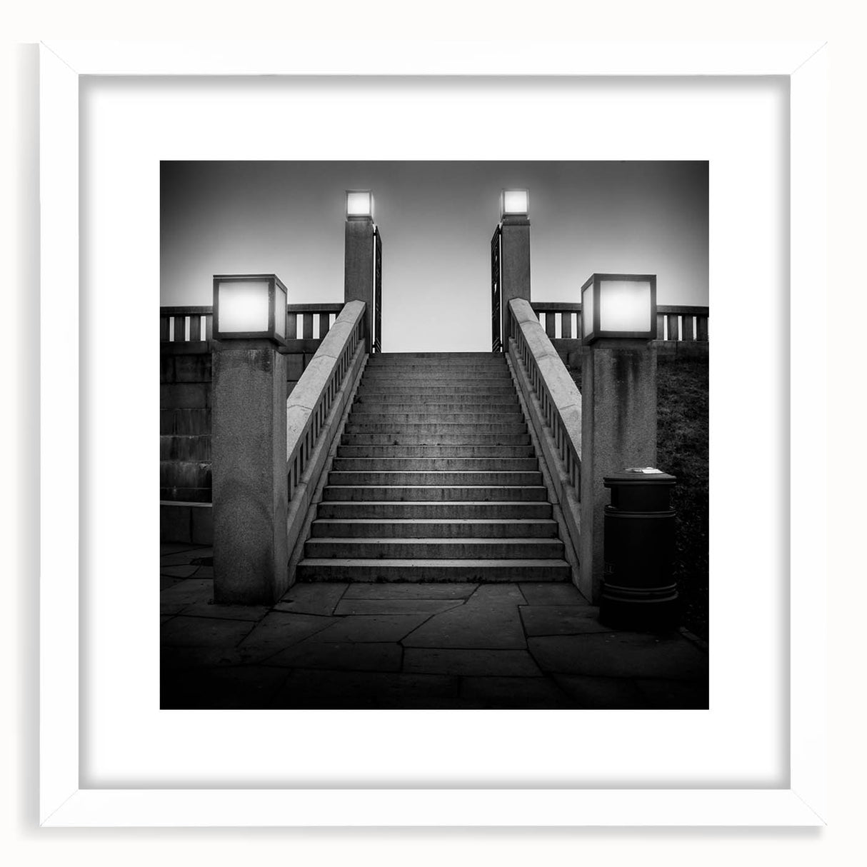 Illuminated Stairway - Fine Art Photography Framed Prints