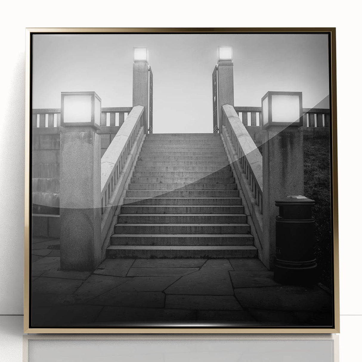 Illuminated Stairway - Fine Art Photography Framed Prints