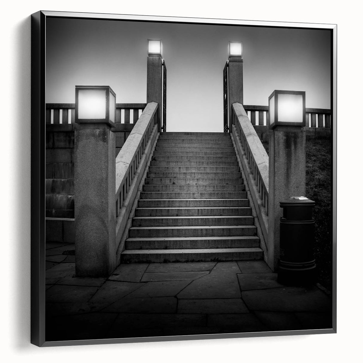 Illuminated Stairway - Fine Art Photography Framed Prints