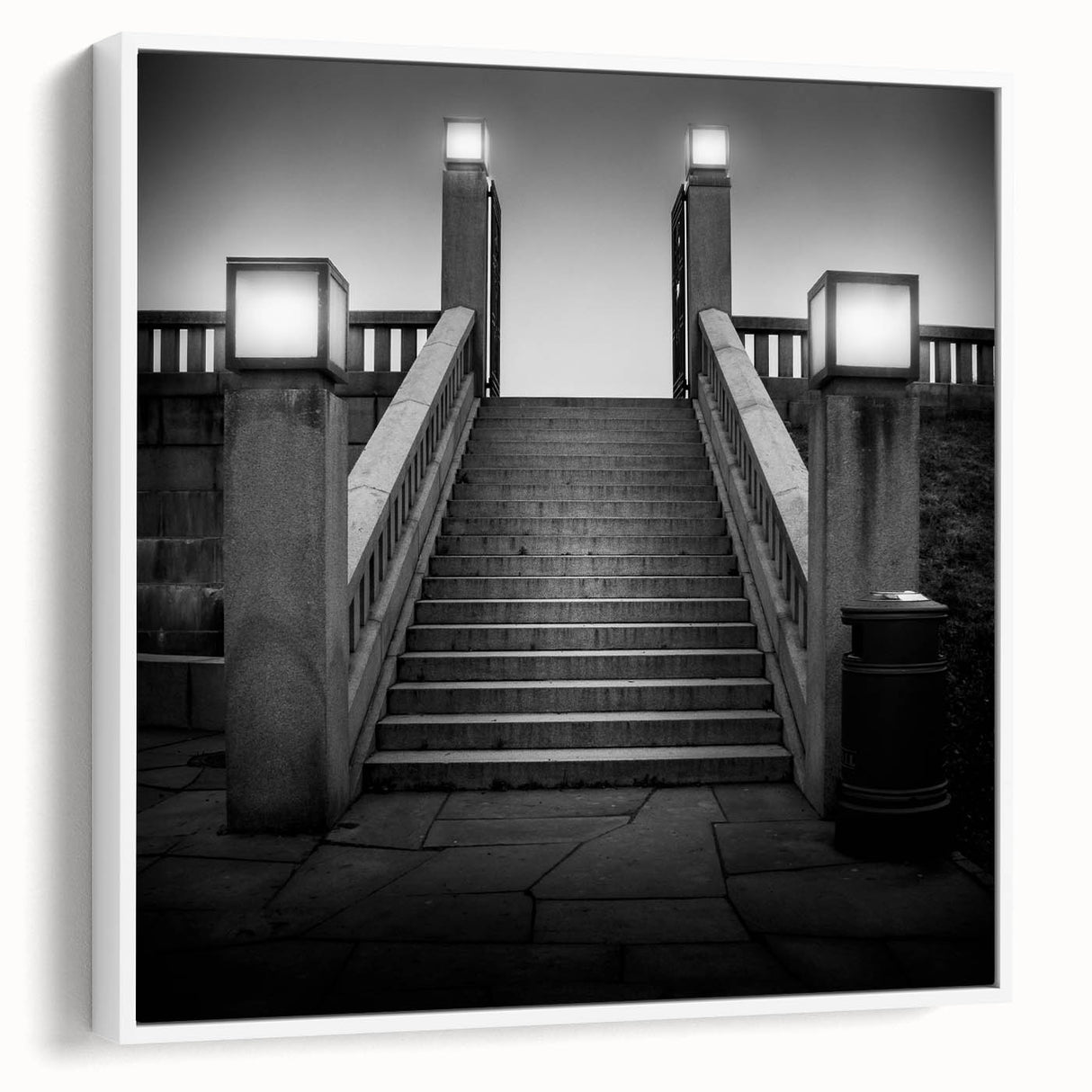 Illuminated Stairway - Fine Art Photography Framed Prints