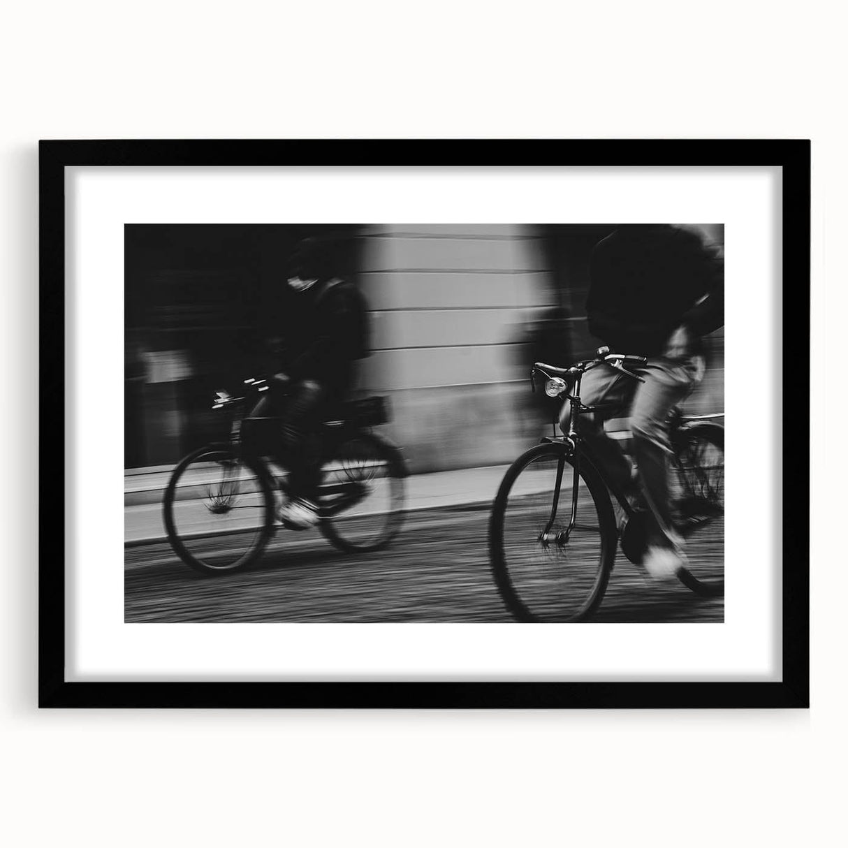 Urban Skyline Canvas Prints – Black and White Motion Photography