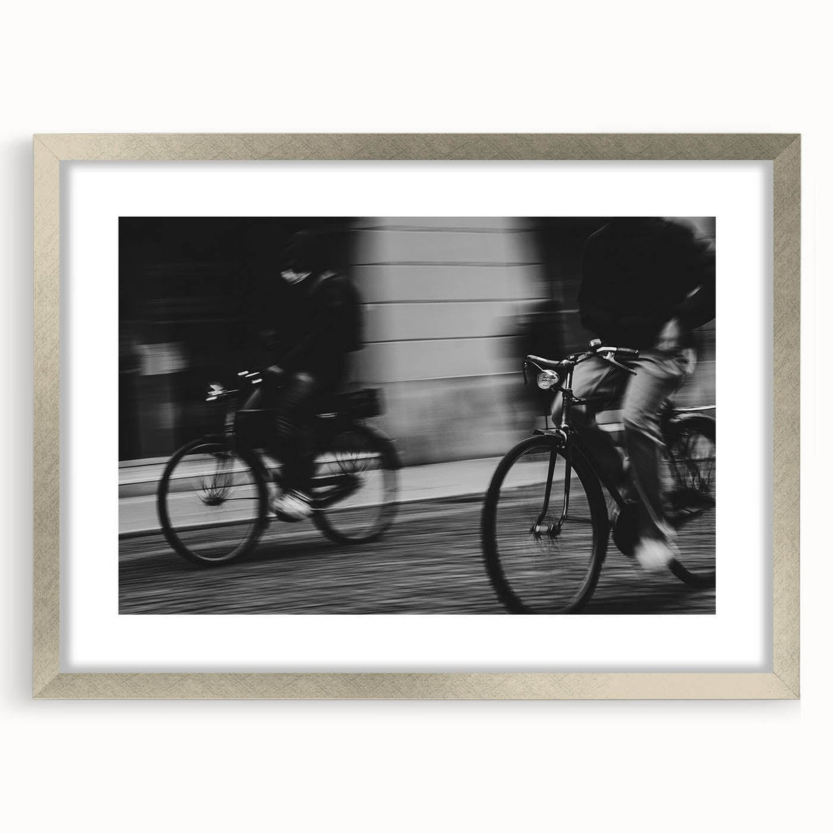 Urban Skyline Canvas Prints – Black and White Motion Photography