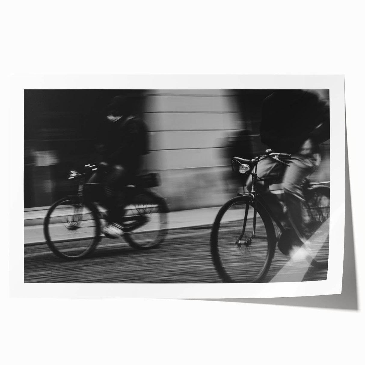 Urban Skyline Canvas Prints – Black and White Motion Photography