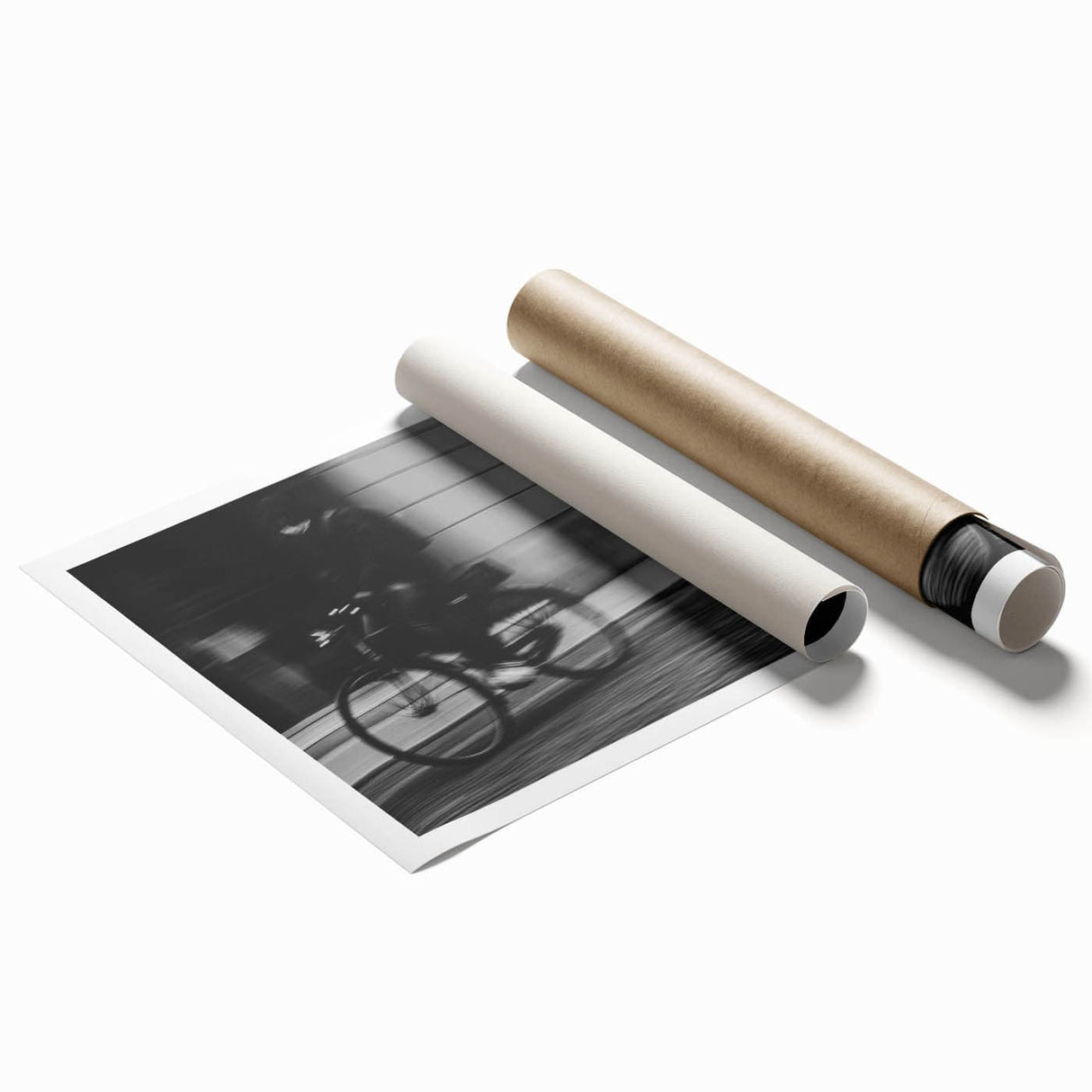 Urban Skyline Canvas Prints – Black and White Motion Photography
