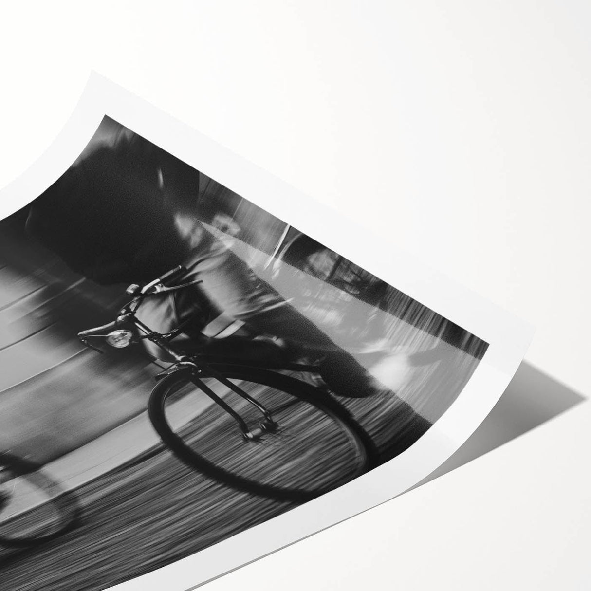Urban Skyline Canvas Prints – Black and White Motion Photography