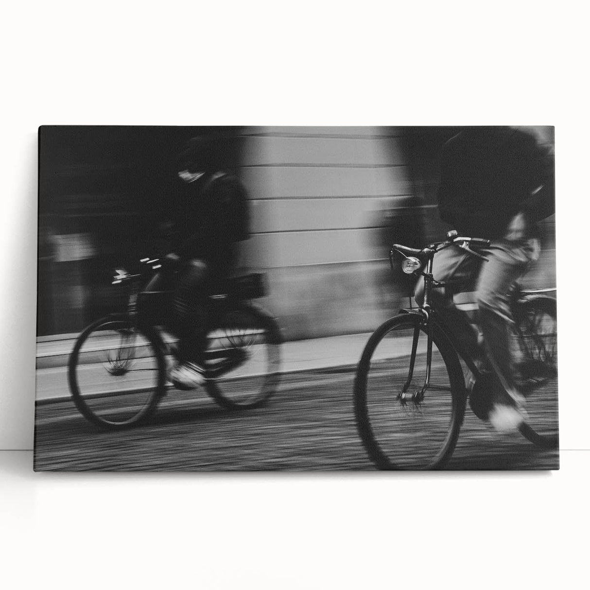 Urban Skyline Canvas Prints – Black and White Motion Photography