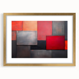 Bold Abstract Wall Art Collection – Geometric Color Block Design