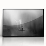 Fisherman Casting Net - Fine Art Photography Metal Prints