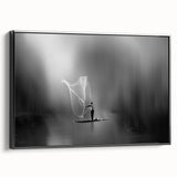 Fisherman Casting Net - Fine Art Photography Metal Prints