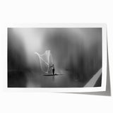 Fisherman Casting Net - Fine Art Photography Metal Prints