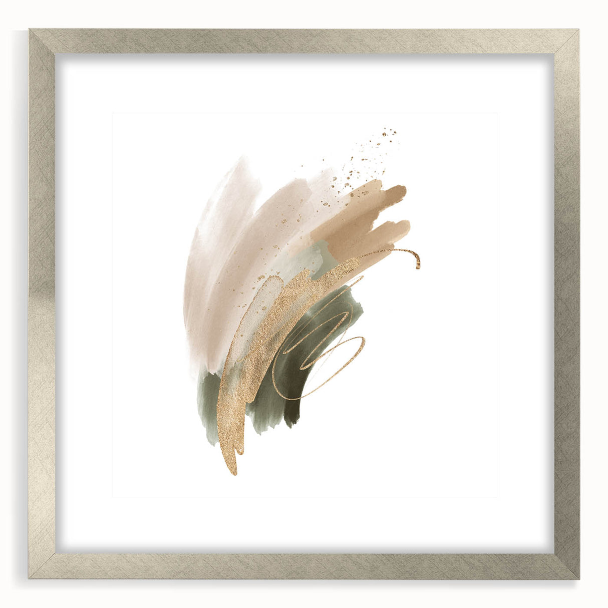 Contemporary Minimalist Wall Art – Earthy Abstract Geometric Print