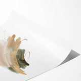 Contemporary Minimalist Wall Art – Earthy Abstract Geometric Print