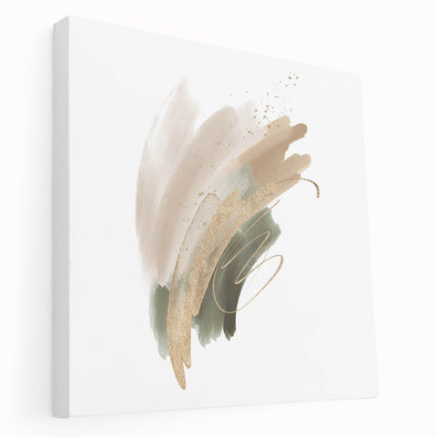 Contemporary Minimalist Wall Art – Earthy Abstract Geometric Print