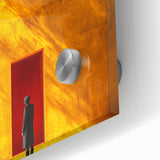 Contemporary Minimalist Landscape Decor – Vibrant Urban Wall Print