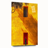 Contemporary Minimalist Landscape Decor – Vibrant Urban Wall Print