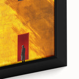 Contemporary Minimalist Landscape Decor – Vibrant Urban Wall Print