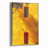 Contemporary Minimalist Landscape Decor – Vibrant Urban Wall Print