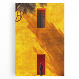 Contemporary Minimalist Landscape Decor – Vibrant Urban Wall Print