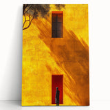 Contemporary Minimalist Landscape Decor – Vibrant Urban Wall Print