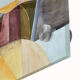 Contemporary Abstract Art – Pastel Geometric Watercolor Print