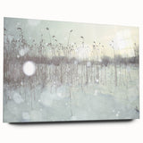 Winter Wonderland Wall Art – Snowy Field at Sunrise