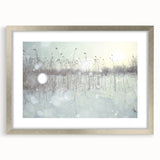 Winter Wonderland Wall Art – Snowy Field at Sunrise