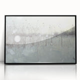 Winter Wonderland Wall Art – Snowy Field at Sunrise