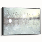 Winter Wonderland Wall Art – Snowy Field at Sunrise