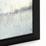 Winter Wonderland Wall Art – Snowy Field at Sunrise