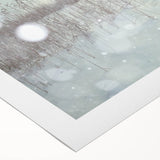 Winter Wonderland Wall Art – Snowy Field at Sunrise