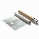 Winter Wonderland Wall Art – Snowy Field at Sunrise