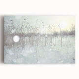 Winter Wonderland Wall Art – Snowy Field at Sunrise