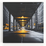 Modern Cityscape Wall Art – Urban Skyline Canvas Prints