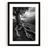 Ancient Roots and Mountains - Fine Art Photography Canvas Prints