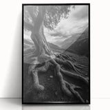 Ancient Roots and Mountains - Fine Art Photography Canvas Prints