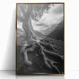 Ancient Roots and Mountains - Fine Art Photography Canvas Prints