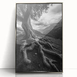 Ancient Roots and Mountains - Fine Art Photography Canvas Prints