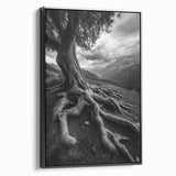 Ancient Roots and Mountains - Fine Art Photography Canvas Prints