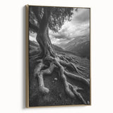 Ancient Roots and Mountains - Fine Art Photography Canvas Prints
